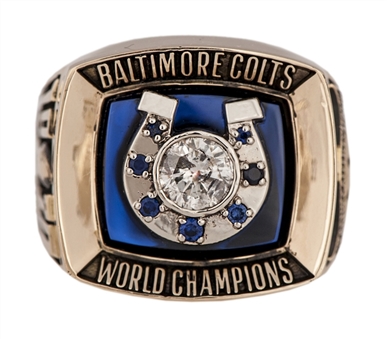 1970 Baltimore Colts Super Bowl Champions Ring (Head Coach Don  McCafferty)